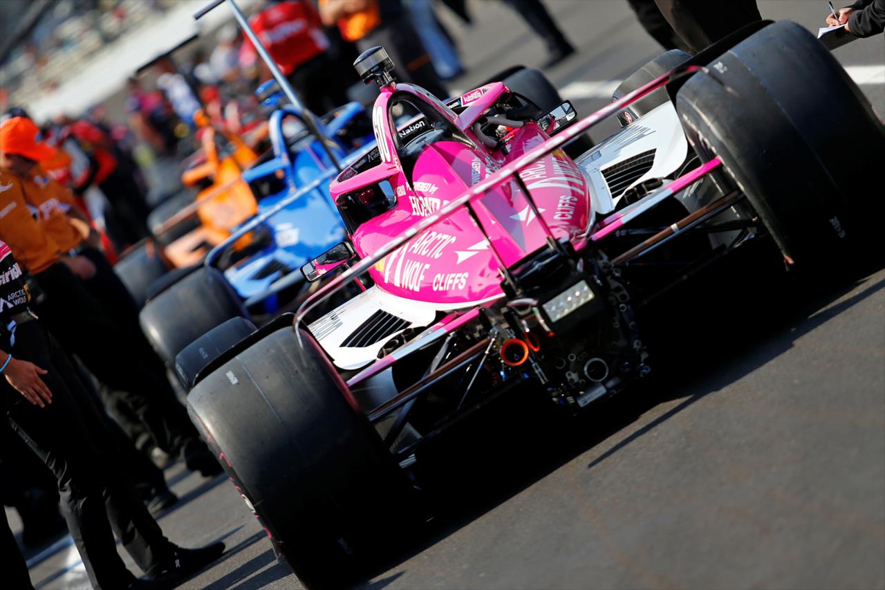 Simon Pagenaud - Indianapolis 500 Qualifying Day 1 - By: Paul Hurley -- Photo by: Paul Hurley